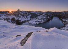 CONCURSO C1 ATARDECER EN ALARCÓN TRAS EL TEMPORAL FILOMENA